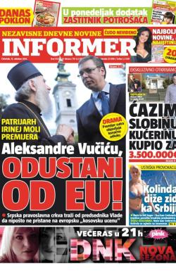 Informer - broj 1052, 15. okt 2015.