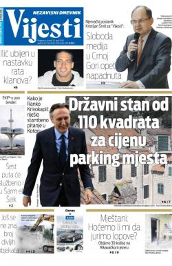 Vijesti - broj 7565, 30. apr 2019.