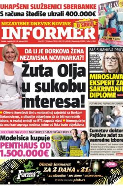 Informer - broj 1152, 13. feb 2016.