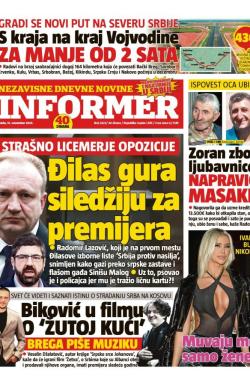 Informer - broj 3525, 15. nov 2023.