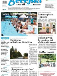 Bečejski mozaik - broj 780, 12. jul 2019.