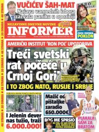 Informer - broj 1402, 3. dec 2016.
