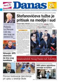 Danas - broj 7003, 1. dec 2016.