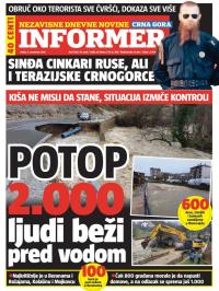 Informer CG - broj 1381, 9. nov 2016.