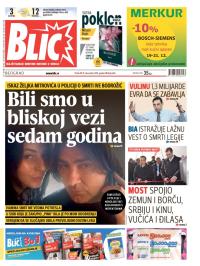Blic - broj 6414, 19. dec 2014.