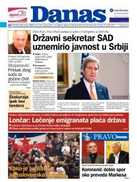 Danas - broj 6359, 26. feb 2015.