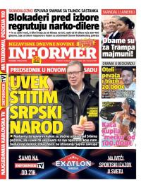 Informer - broj 4204, 9. feb 2026.
