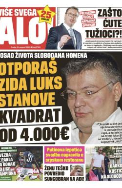 Alo - broj 3760, 15. avg 2018.