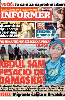 Informer - broj 1008, 25. avg 2015.