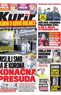 Kurir - broj 2225, 24. apr 2020.