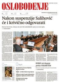 Oslobođenje - broj 25089, 29. sep 2016.