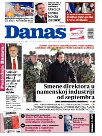 Danas - broj 6144-6145, 26. jul 2014.