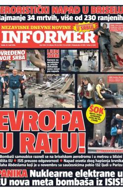 Informer - broj 1184, 23. mar 2016.