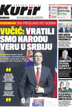 Kurir - broj 3619, 22. okt 2013.