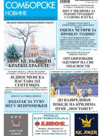 Somborske novine - broj 3584, 3. mar 2023.