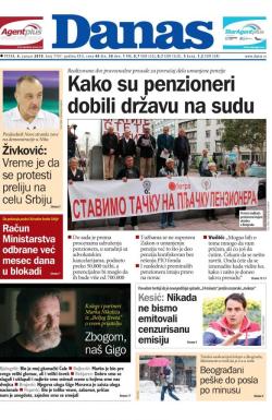 Danas - broj 7767, 4. jan 2019.