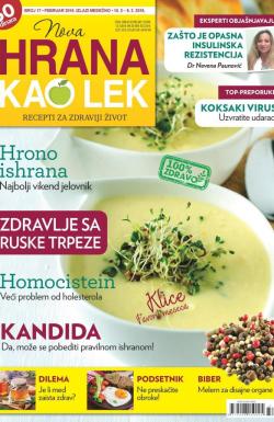 Nova hrana kao lek - broj 17, 9. feb 2016.