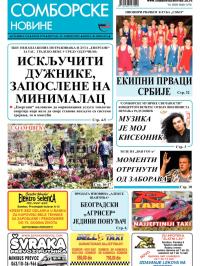 Somborske novine - broj 3174, 24. apr 2015.