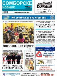 Somborske novine - broj 3062, 1. mar 2013.