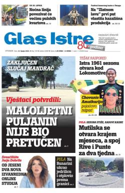 Glas Istre - broj 160, 13. jun 2023.