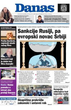 Danas - broj 9160, 24. nov 2022.
