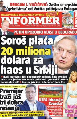 Informer - broj 1289, 25. jul 2016.