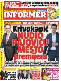 Informer CG - broj 1144, 4. feb 2016.