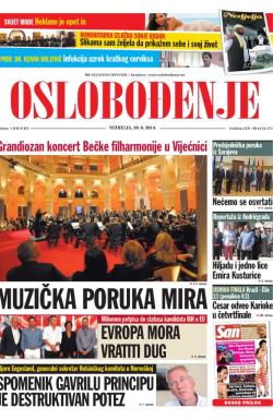 Oslobođenje - broj 24.271, 29. jun 2014.