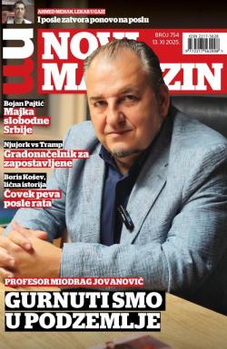 Novi magazin - broj 754, 13. nov 2025.