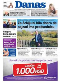 Danas - broj 8799, 1. nov 2021.