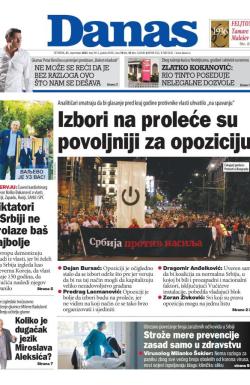 Danas - broj 9412, 21. sep 2023.