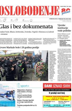 Oslobođenje - broj 27217, 6. feb 2023.