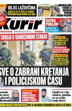 Kurir - broj 2195, 19. mar 2020.