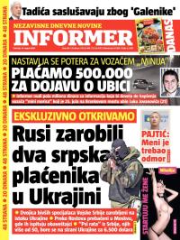Informer - broj 694, 14. avg 2014.
