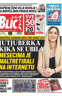 Blic - broj 8903, 10. dec 2021.