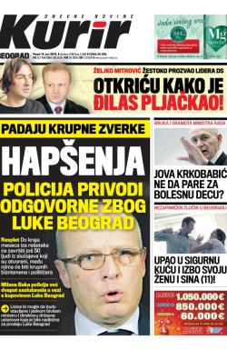 Kurir - broj 3489, 14. jun 2013.