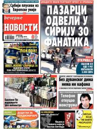 Večernje novosti - broj 1313, 9. okt 2014.