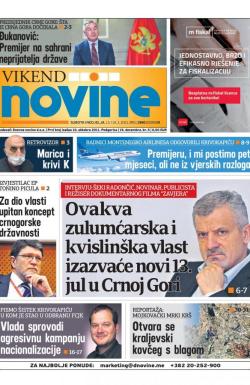 Dnevne novine - broj 2936, 13. mar 2021.