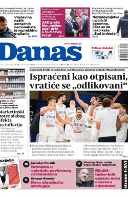 Danas - broj 9402, 9. sep 2023.