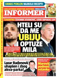 Informer CG - broj 565, 13. mar 2014.