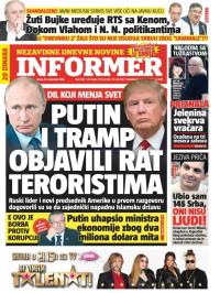 Informer - broj 1387, 16. nov 2016.