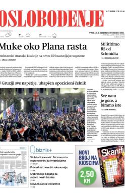 Oslobođenje - broj 27775, 3. dec 2024.