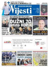 Vijesti - broj 6270, 9. sep 2015.