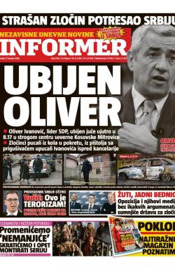 Informer - broj 1744, 17. jan 2018.
