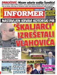 Informer CG - broj 1200, 11. apr 2016.
