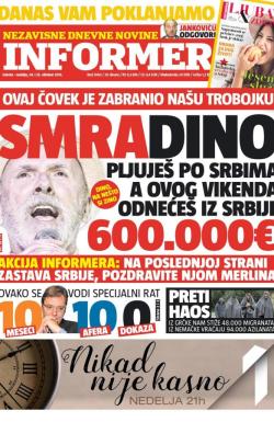 Informer - broj 1060, 24. okt 2015.