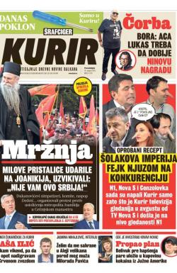 Kurir - broj 2701, 23. avg 2021.