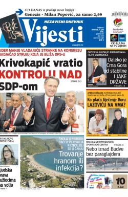 Vijesti - broj 6173, 4. jun 2015.