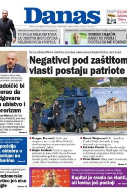 Danas - broj 9422, 3. okt 2023.