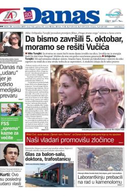 Danas - broj 7366, 29. nov 2017.